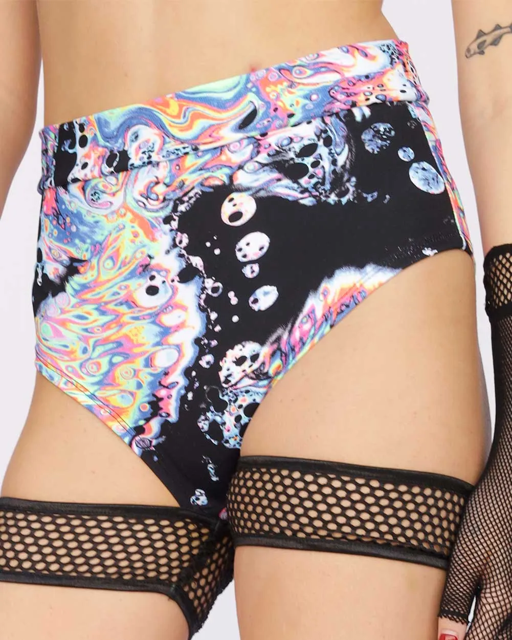 Liquid Tripp Fishnet Garter Bottoms