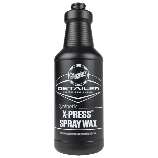 MEGUIAR'S | D156 Synthetic X-Press Spray Wax 32oz Spray Bottle (Spray Nozzle Sold Separately)