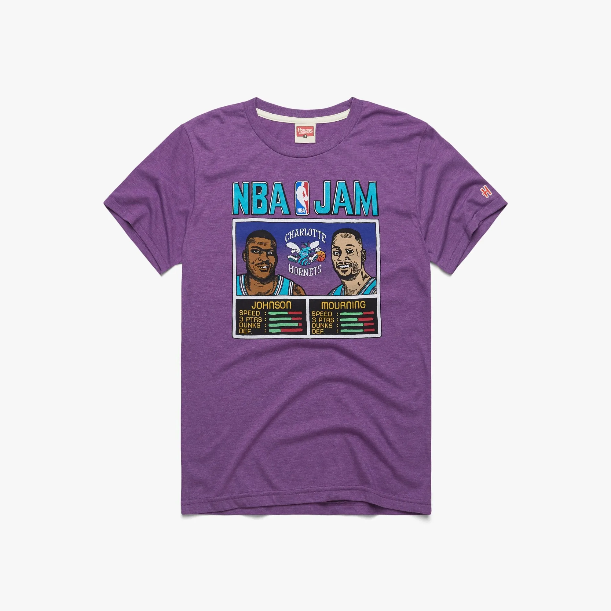 NBA Jam Hornets Johnson And Mourning