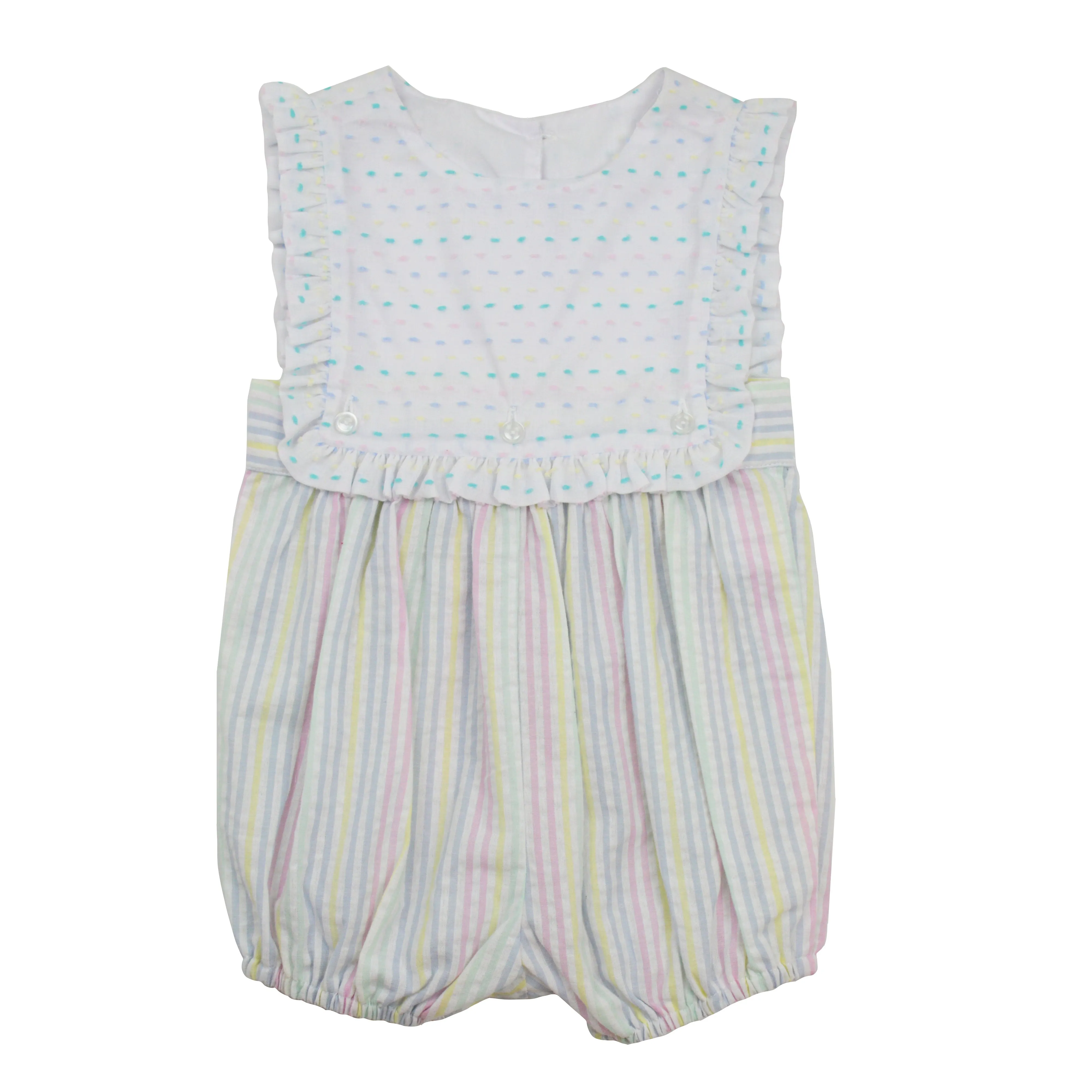 Nora Bubble | Pastel Stripe (24M, 3T)
