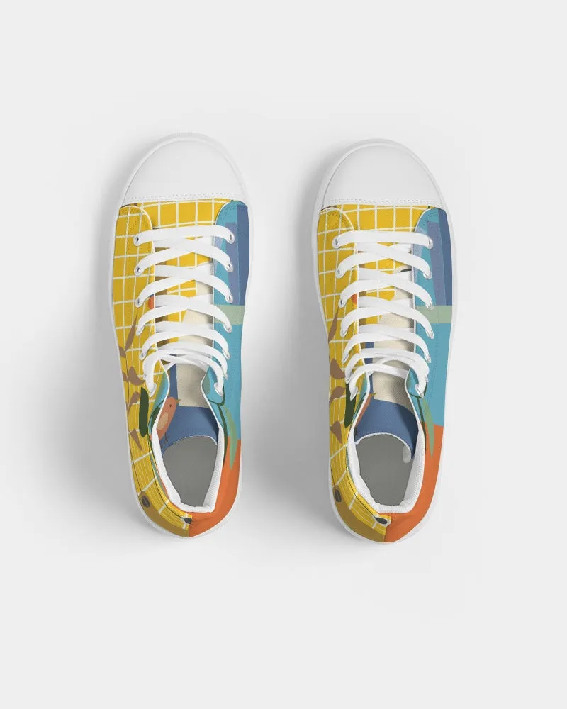 SMF Afternoon Tea Feminine Hightop Canvas Shoe